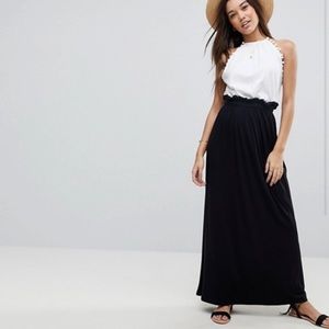 NWT ASOS Maxi Skirt with Paperbag Waist